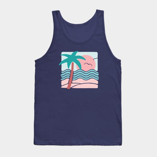 beach vibes Tank Top by MoSt90